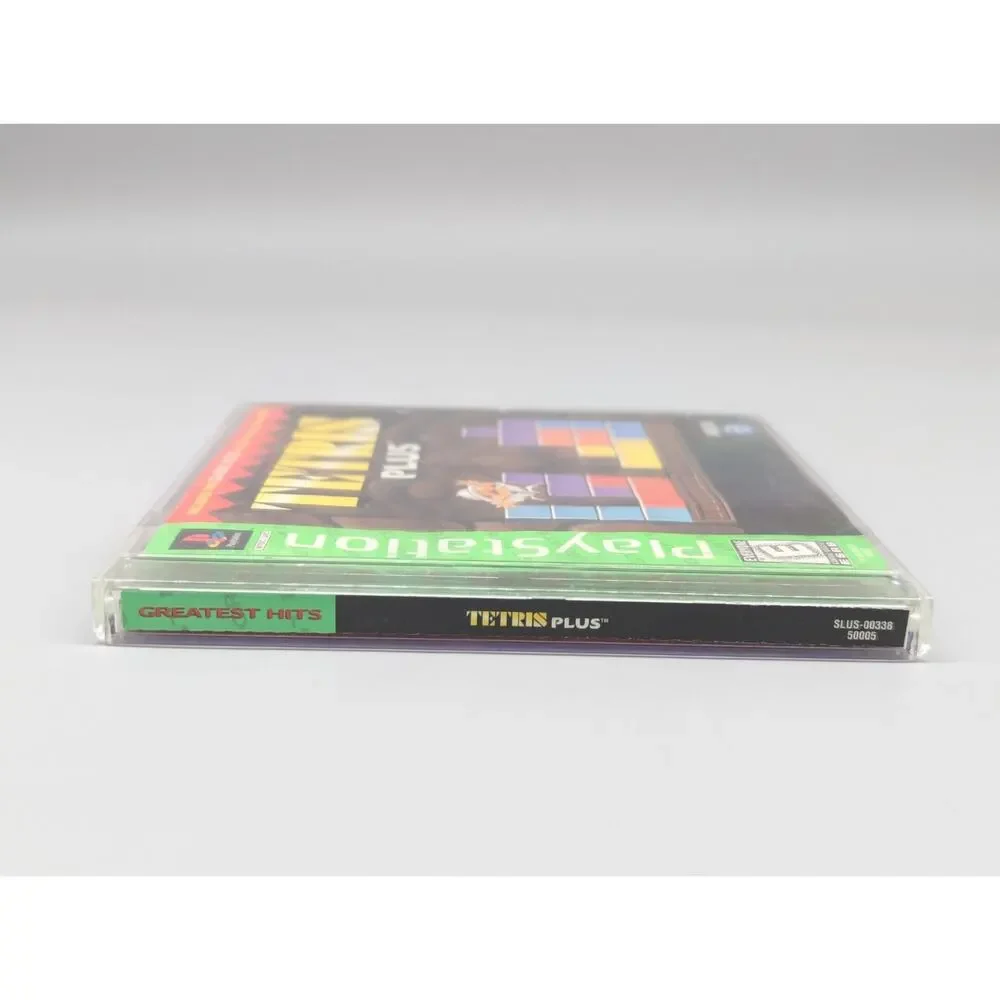 Tetris Plus PlayStation 1 Replacement Jewel Case & Manual Only No Game